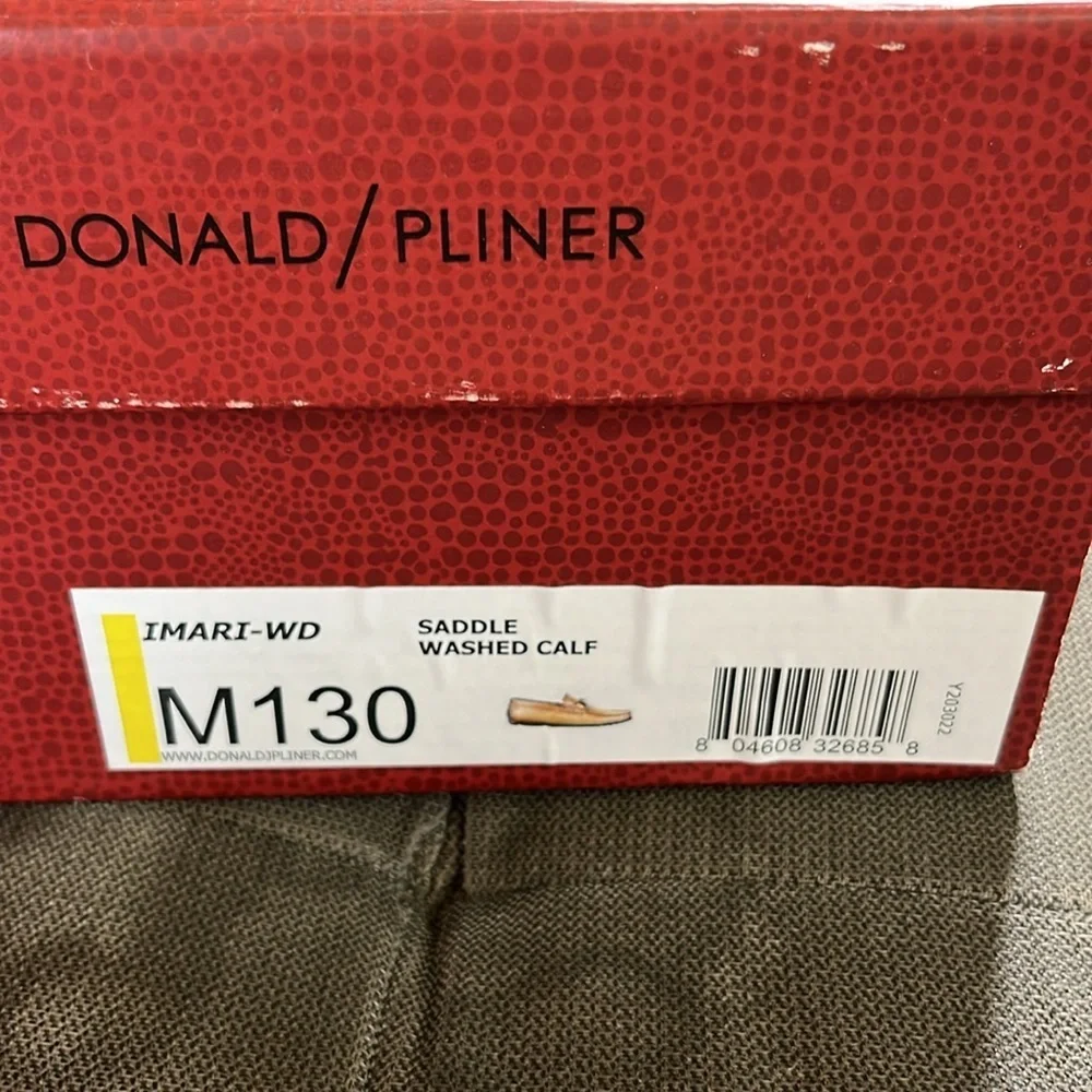 🇪🇸🥑NIB Donald Pliner Imari Horsebit Leather Moccasin Loafers 13 | Luxury Coastal